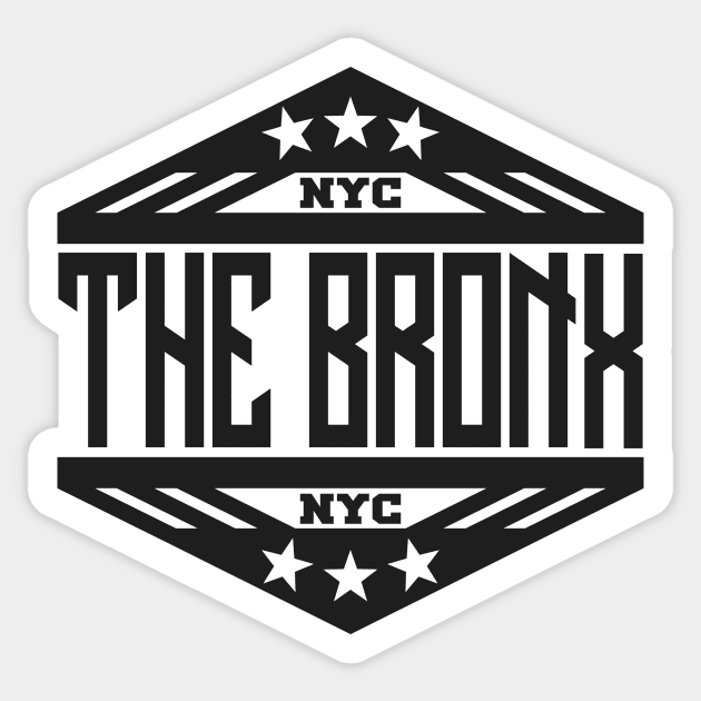 The Bronx Sticker by colorsplash